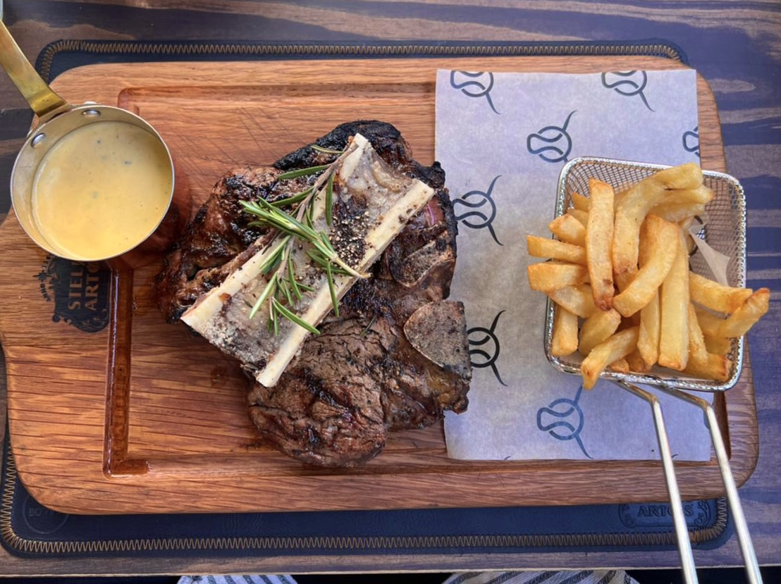The steaks are high at Bovine Wine & Grill House in Camps Bay