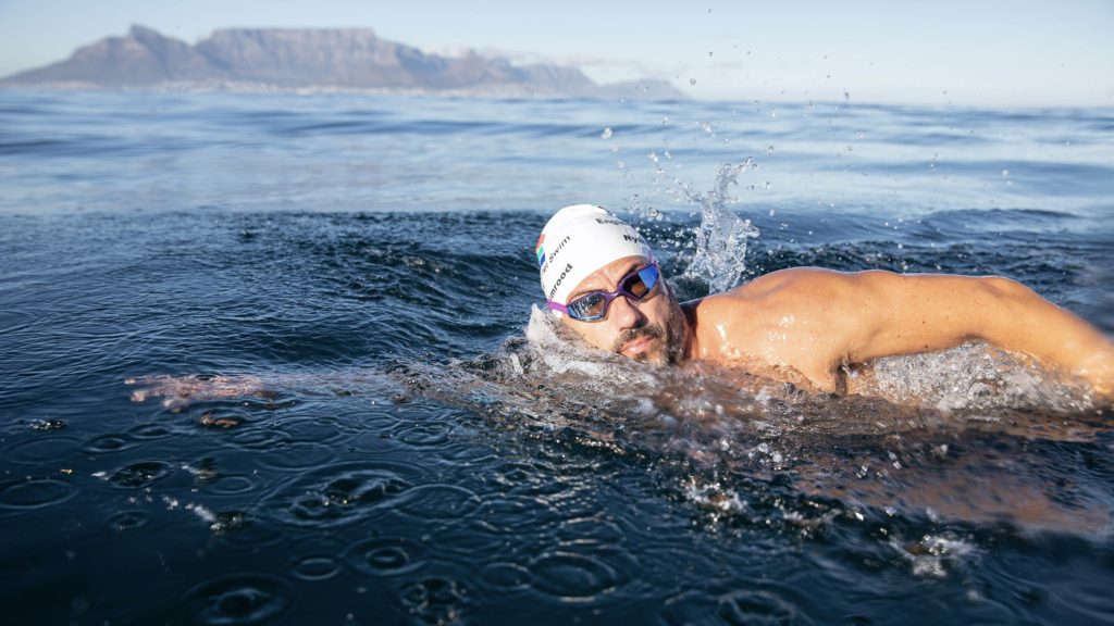 Capetonian becomes the first person to complete the Big 5 Swims