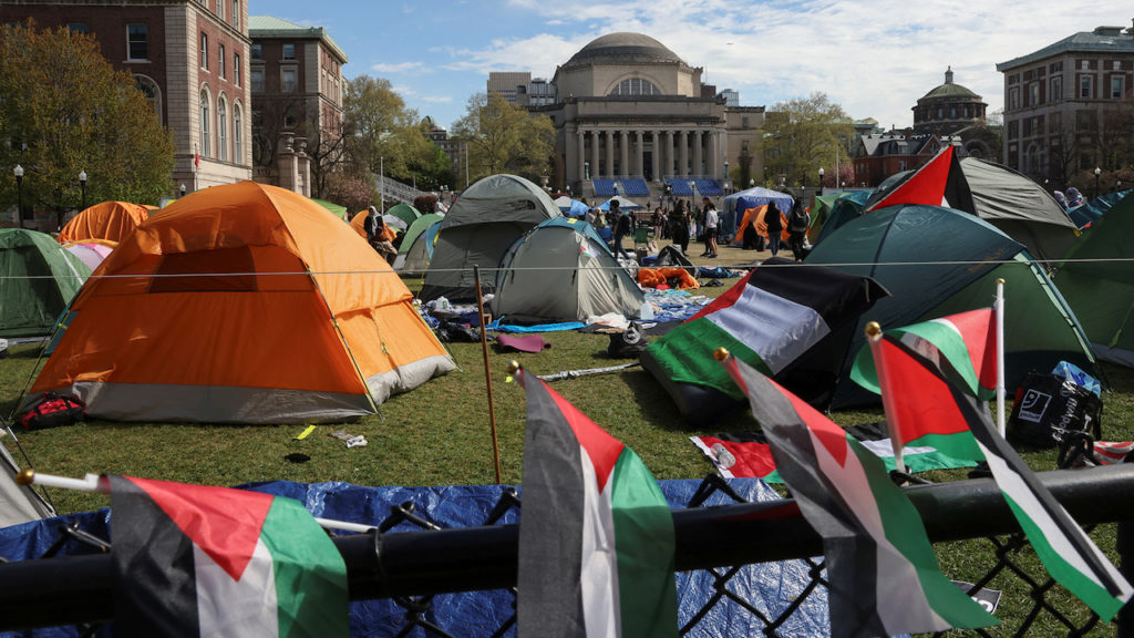 College campuses across USA rally in solidarity with Palestine