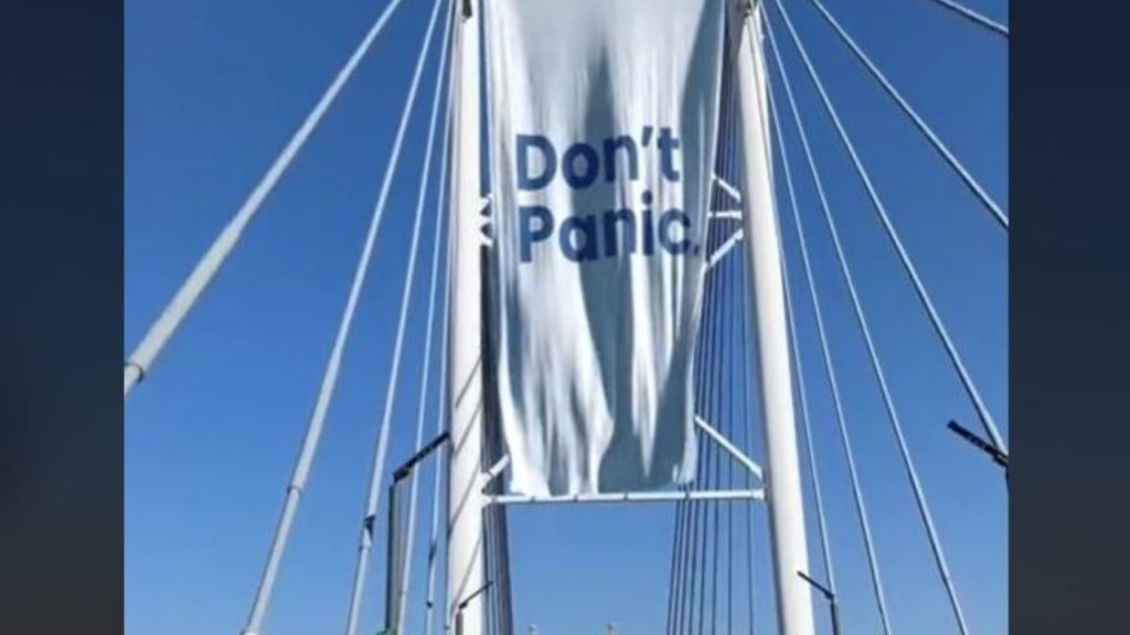 Update: Another ‘Don’t Panic’ sign emerges in South Africa