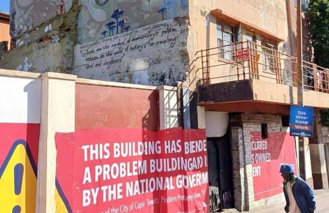 City of Cape Town issues fines for hi-jacked buildings