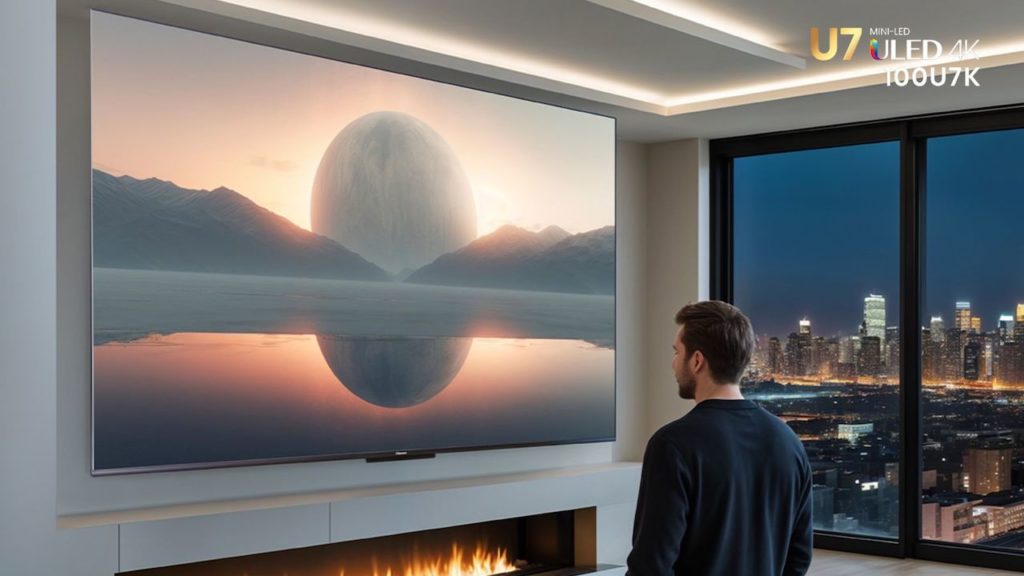 The 100 Mini-LED U7K: Hisense unleashes the king of 100-inch TVs in SA