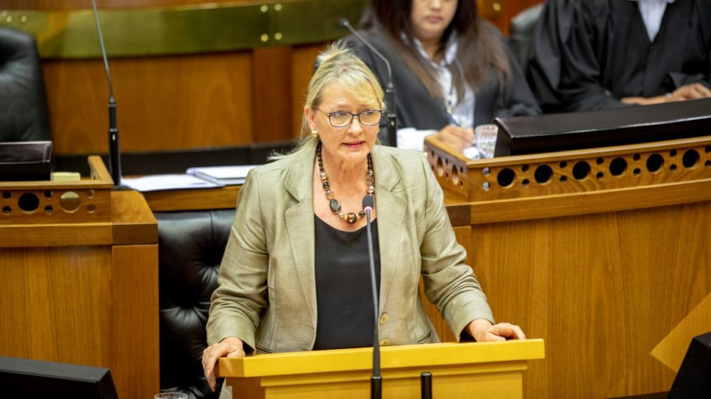 DA’s Annelie Lotriet to be deputy speaker as first sitting continues