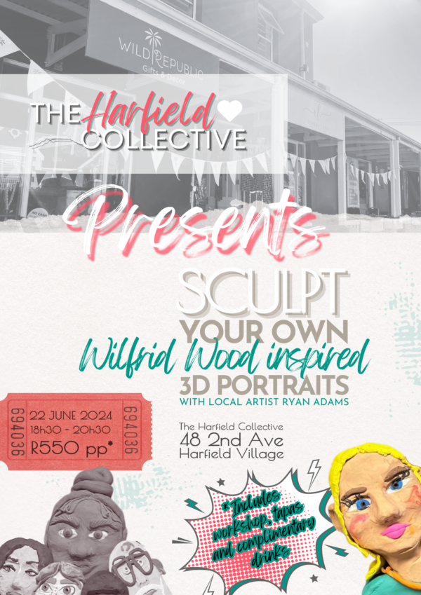 harfield collective sip and sculpt wilfrid wood