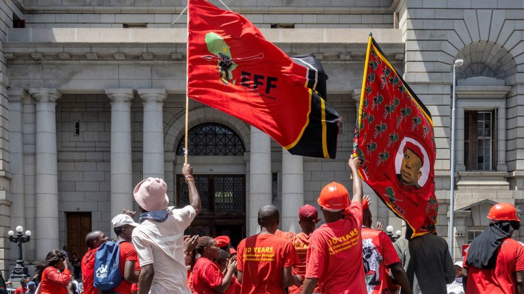 WC court rules against EFF: No right to disrupt Parliament