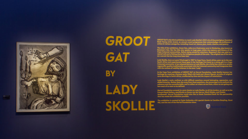 Lady Skollie's GROOT GAT Exhibition at Norval Foundation