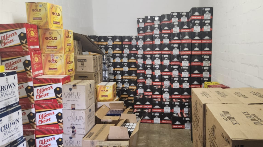 Western Cape police recover R1.7 million in stolen cigarettes and alcohol