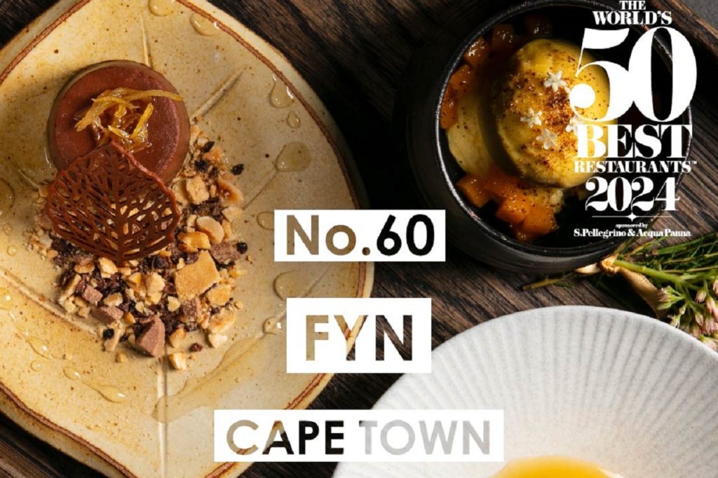 Cape Town restaurant, FYN, ranks as one of The World’s 100 Best Restaurants
