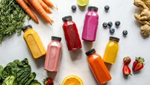 juicing fruit and vegetables