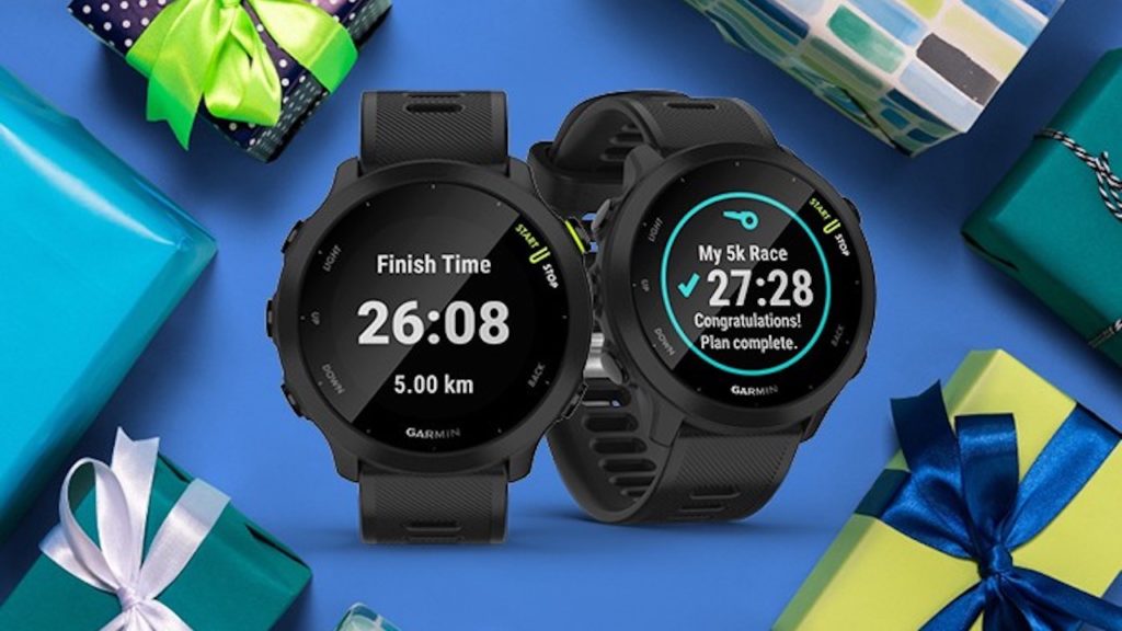 [CLOSED] WIN: A sleek Black Forerunner 55 GPS running watch this Father's Day