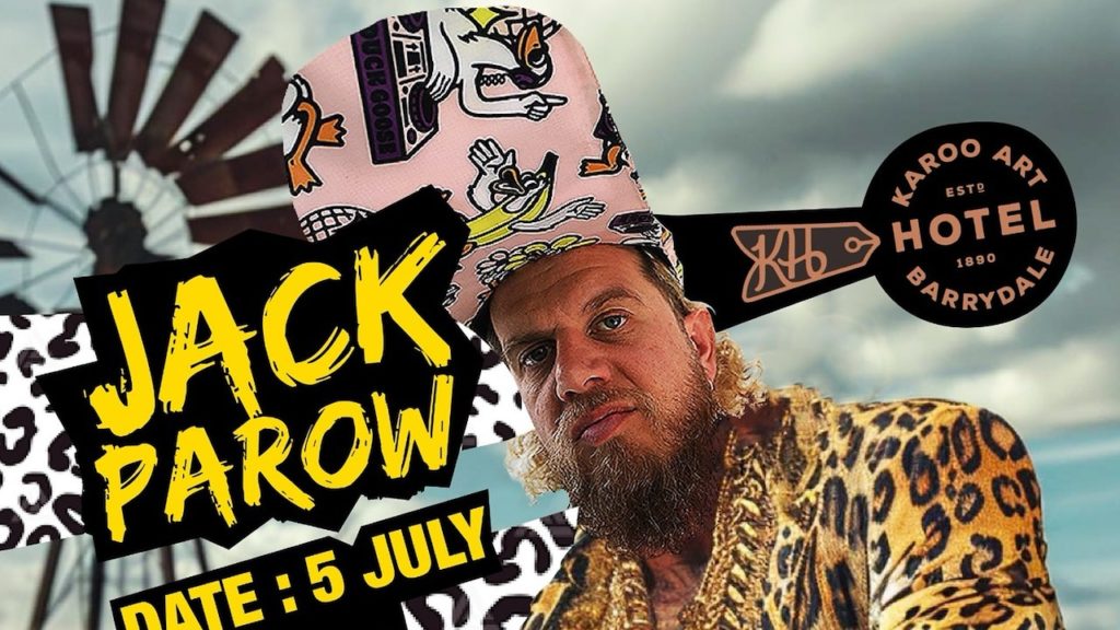 Master the art of the jol with Jack Parow at Karoo Art Hotel this weekend
