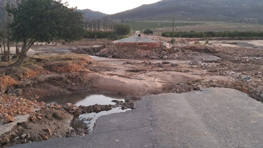 Citrusdal access update: Some routes reopen, repairs on the horizon