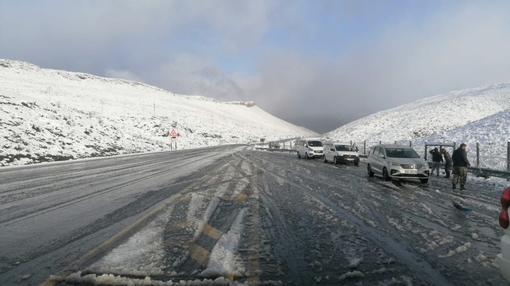 Snowfall in Cape Town