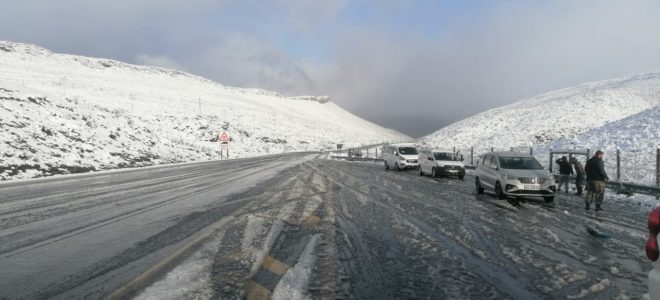 Snowfall in Cape Town