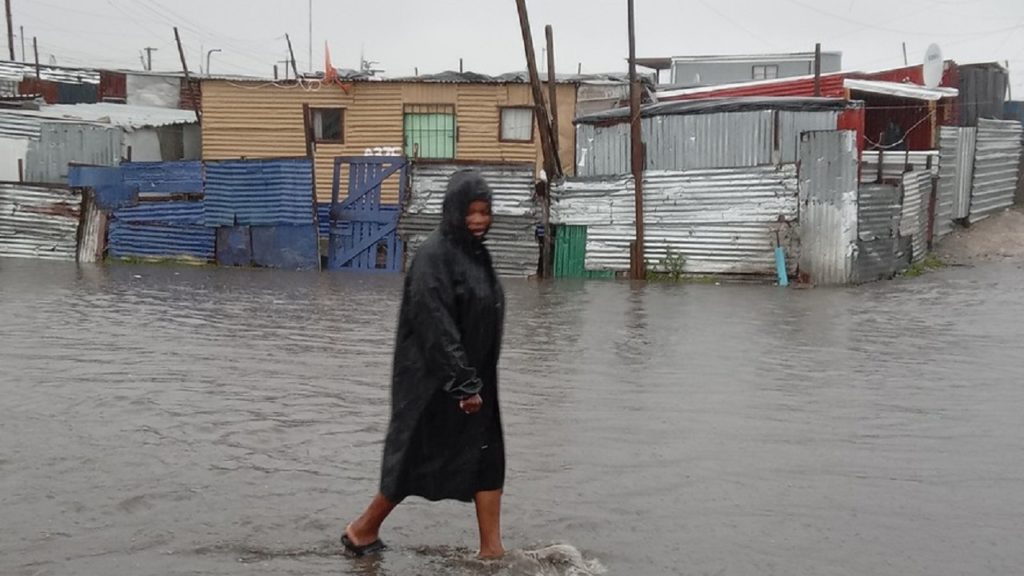 Thousands of homes flooded as violent storm batters Western Cape