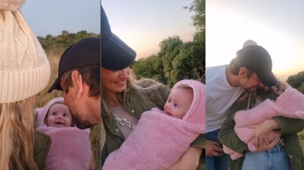 Anlia and Eben Etzebeth celebrates six months of parenthood with 'precious' video