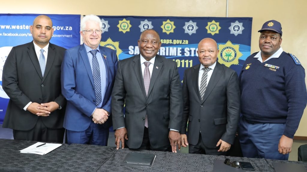 'Genoeg is genoeg': Ramaphosa backs Western Cape's anti-crime pact