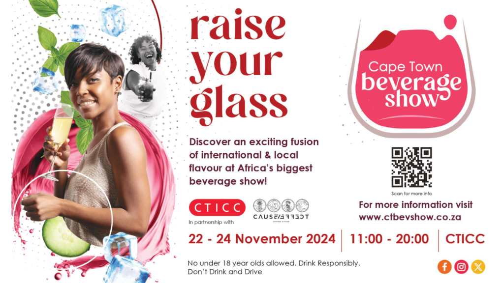 Raise your glass at the Cape Town Beverage Show 2024