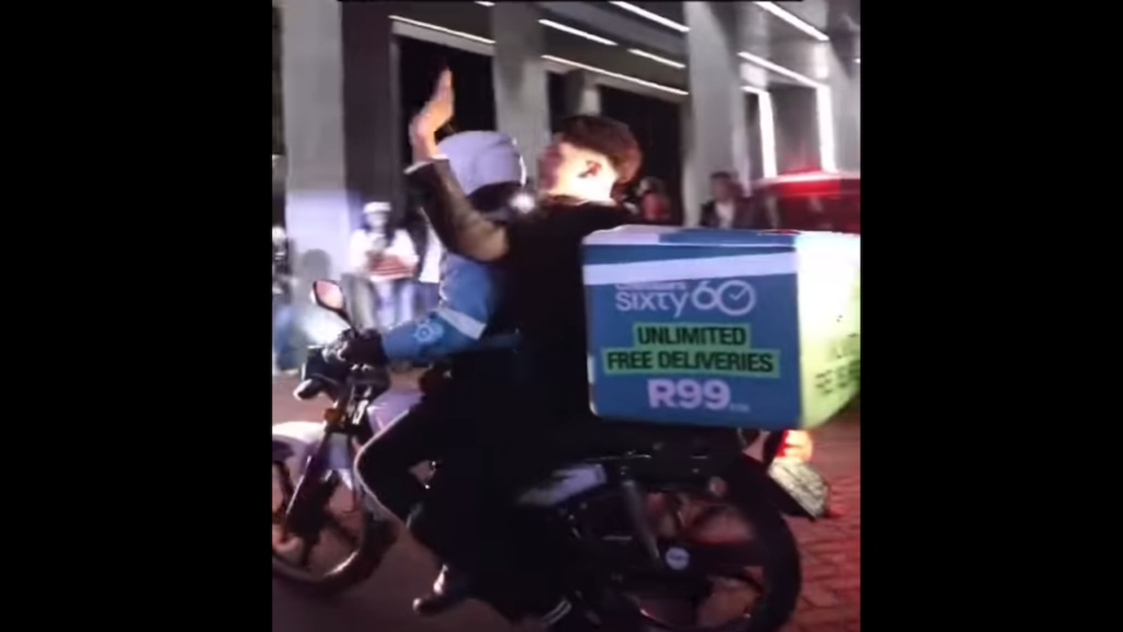 Watch: Matric learner uses Checkers Sixty60 for dance drop off