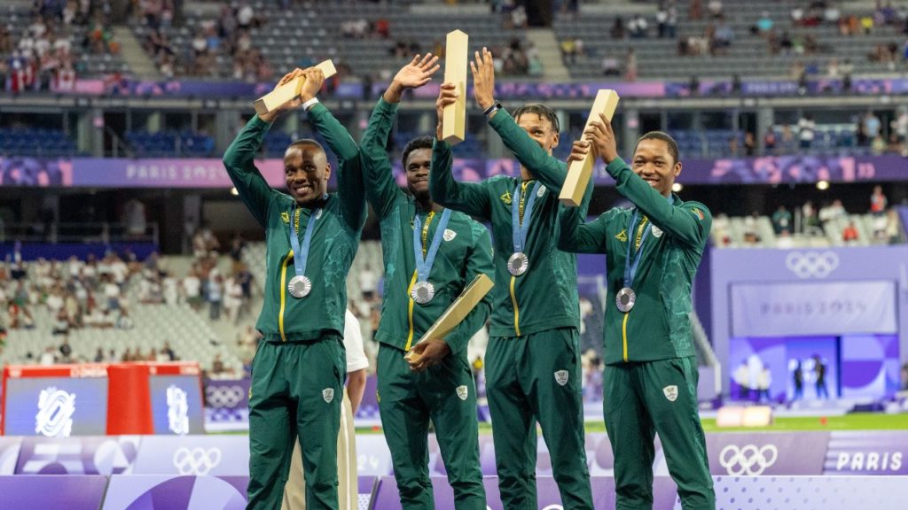 Team SA gets silver in relay