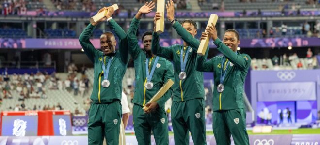 Team SA gets silver in relay