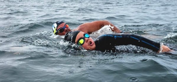 karli fourie robben island swim