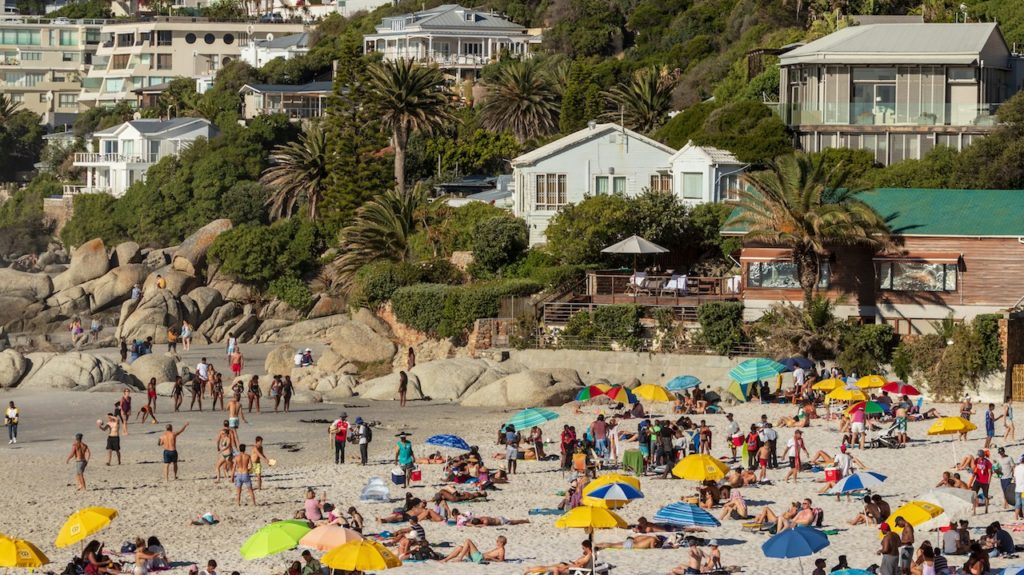 This Cape Town beach is among the world's 15 most crowded beaches