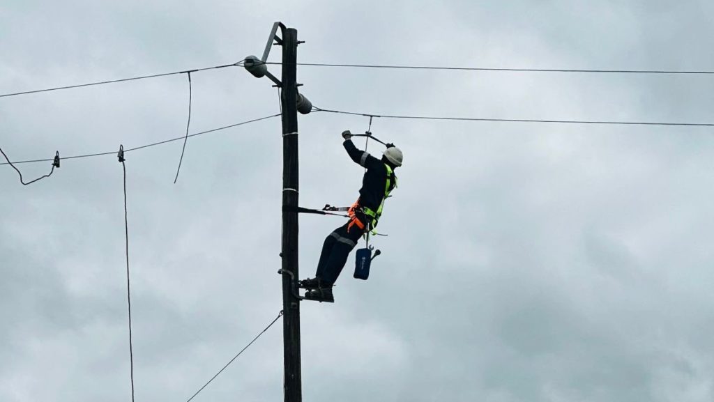 Eskom and law enforcement crack down on illegal connections in Delft