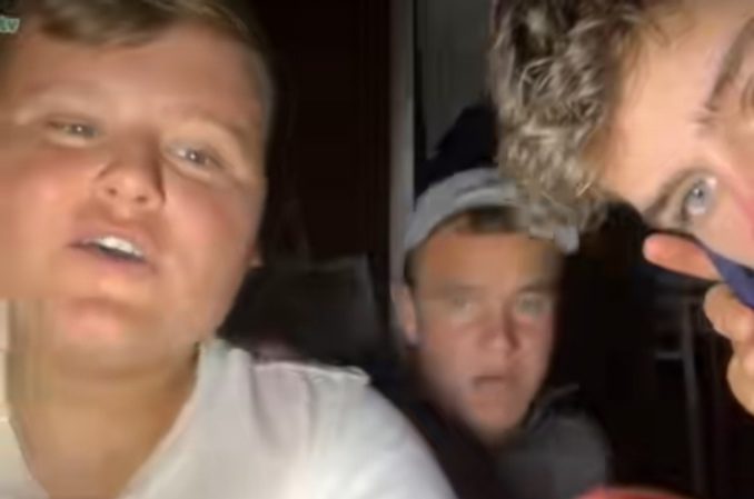 TikTok of white boys brazenly calling black boy the K word